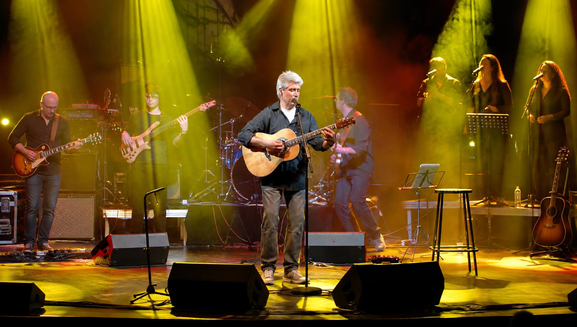 Concert íntim en una sala